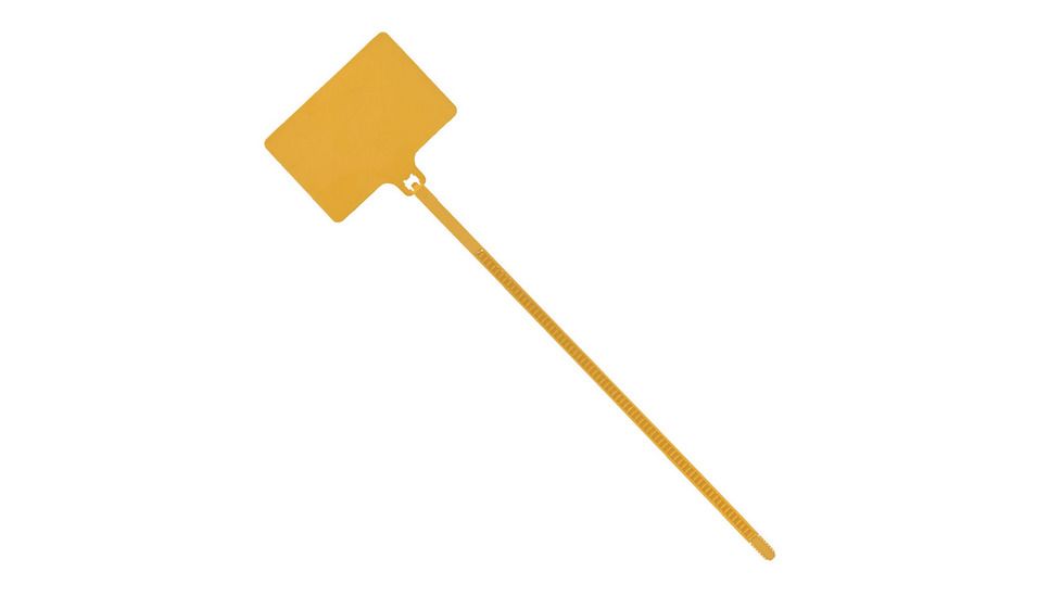 Forensics Source Large Evidence Tag Yellow - ET-LY