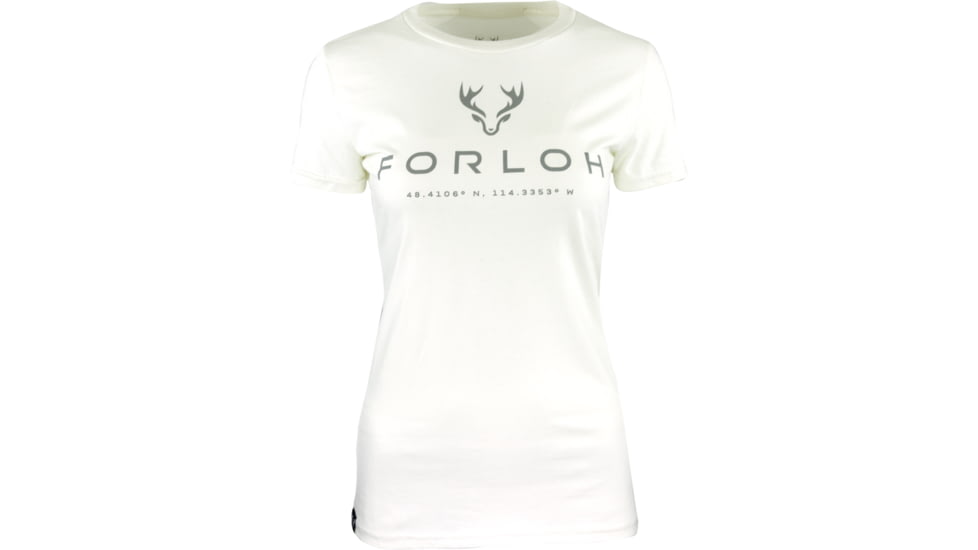 Forloh Coordinates T-Shirt - Womens, Space Black, Extra Small, 20733-SB-XS