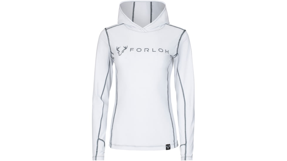 Forloh Insect Shield SolAir Hooded Long Sleeve Shirts - Womens, Glacier, XL, 21521-G-XL