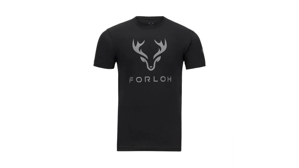 Forloh Logo Unisex Tee, Heather Forest, Small, 10730V2-HF-S