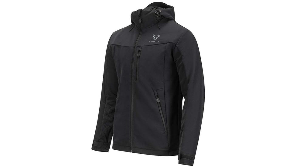 Forloh Mens AllClima Stretch Woven Jacket 23D91D0A, Black, M, 10410-BB-M