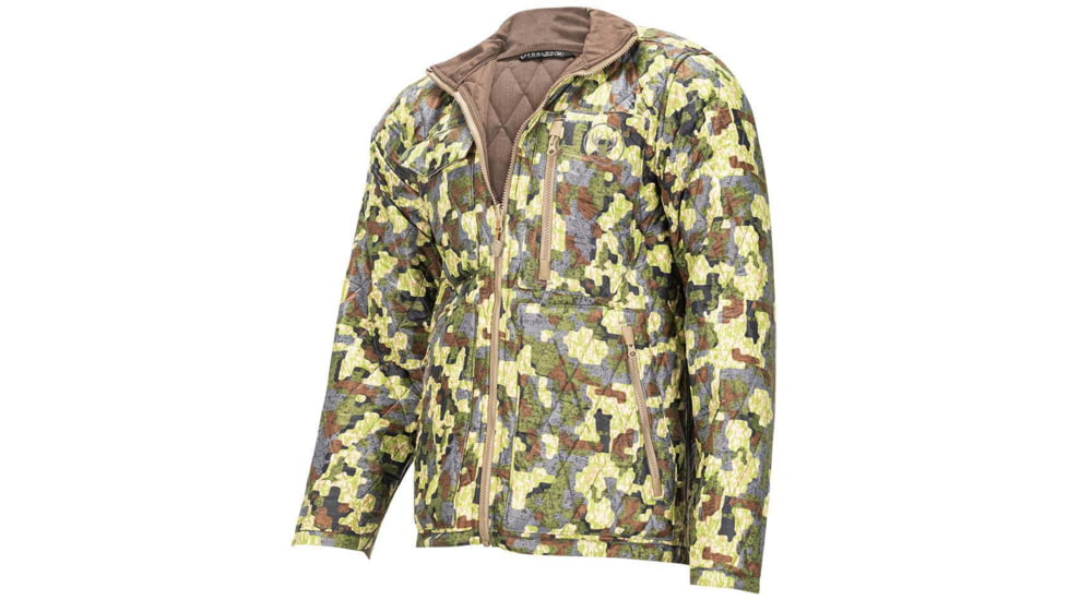 Forloh Mens Reversible Hi-Loft Merino Wool Jacket B7A5BB7E, Brown / Deep Cover, S, 11711-DCBRN-S