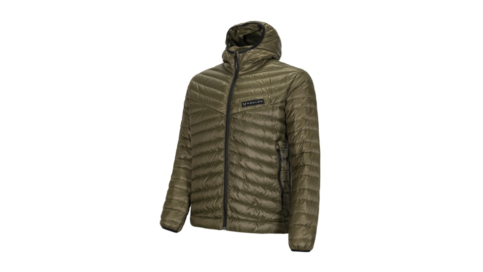 Forloh Mens ThermoNeutral Down Hooded Jacket DCBD4876, 10211-FGB-S