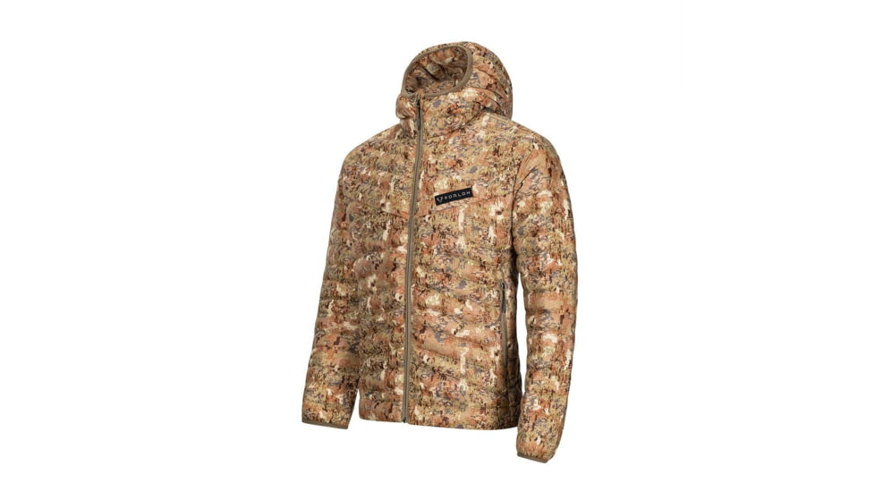 Forloh Mens ThermoNeutral Down Hooded Jacket DCBD4876, 10211-BB-M