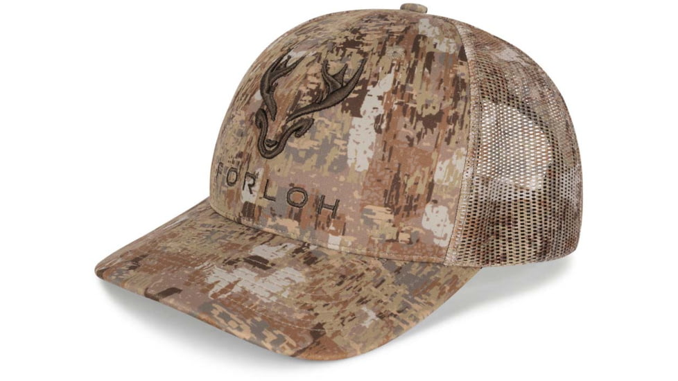 Forloh Puff Embroidered Camo Mesh Hat - Men's, MarshField, One Size, 50903-MF-OSFA