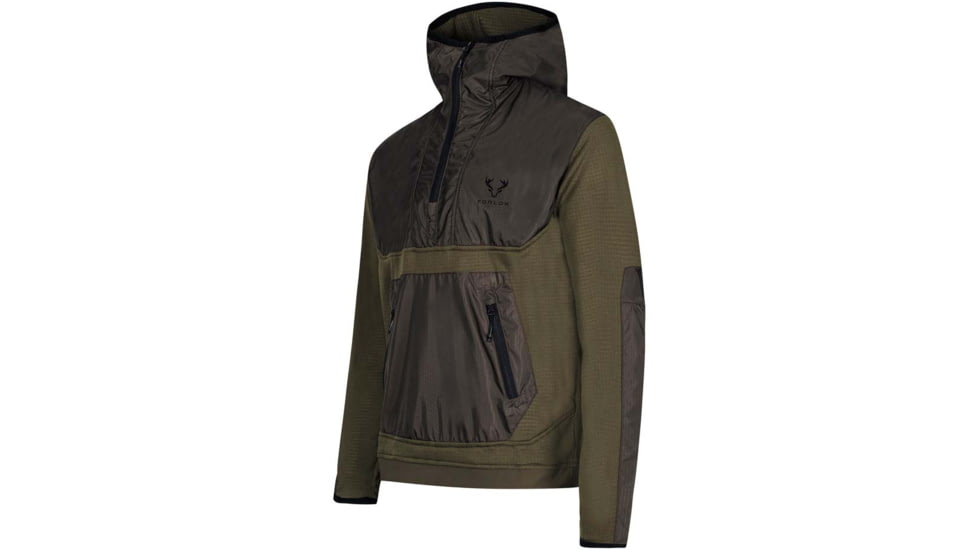 Forloh Raider Polartec Power Grid Hybrid Anorak - Mens, Green, Extra Large, 11835-FGFGB-XL