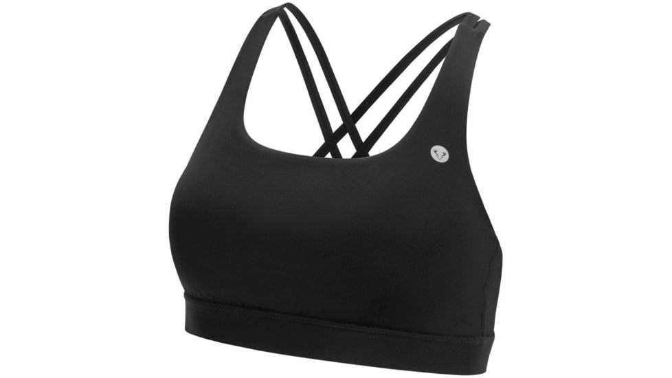 Forloh SilverLUXE Sports Bra - Womens, Black, S 4-6, 20570-BK-S