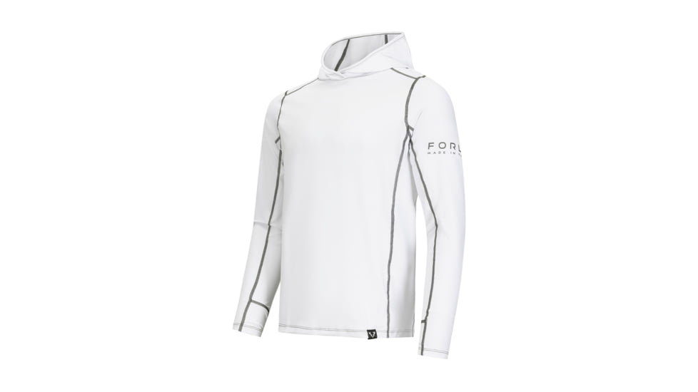 Forloh SolAir FORLOH Logo Hooded Long Sleeve 0B386BF6, Glacier, S, 11538-G-S