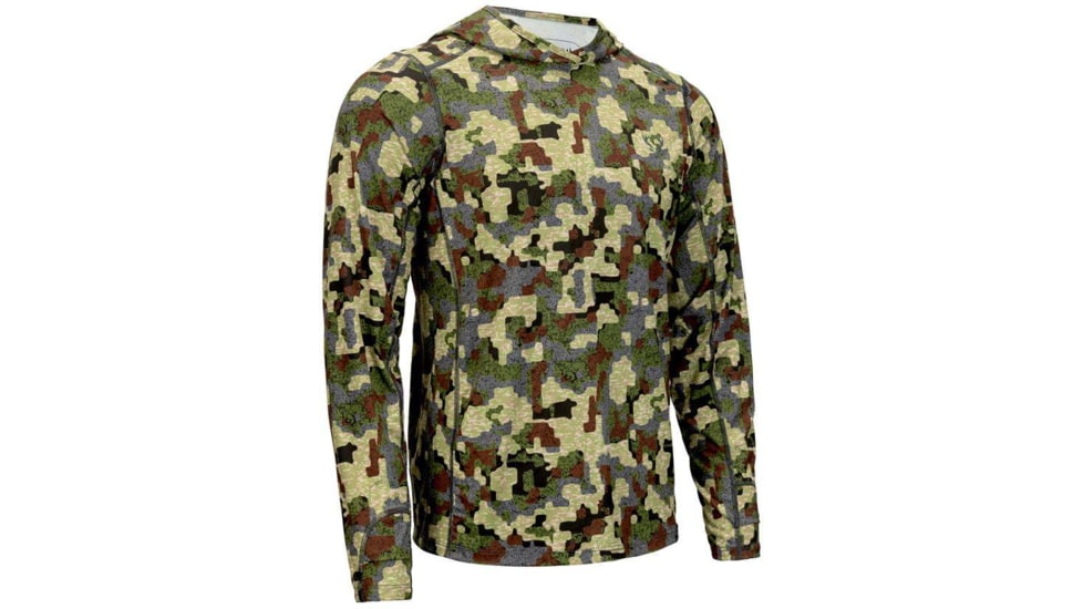 Forloh SolAir Hooded Long Sleeve Shirts - Mens, Deep Cover, M, 11520-DC-M