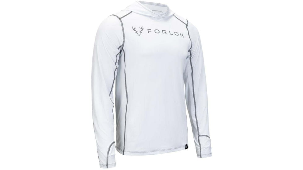 Forloh SolAir Hooded Long Sleeve Shirts - Mens, Glacier, L, 11520-G-L