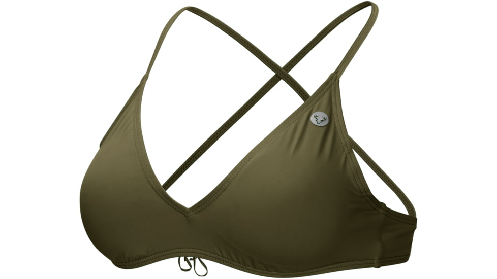 Forloh Triangle Bikini Tops - Womens, FORLOH Green, XS, 21462-FG-XS