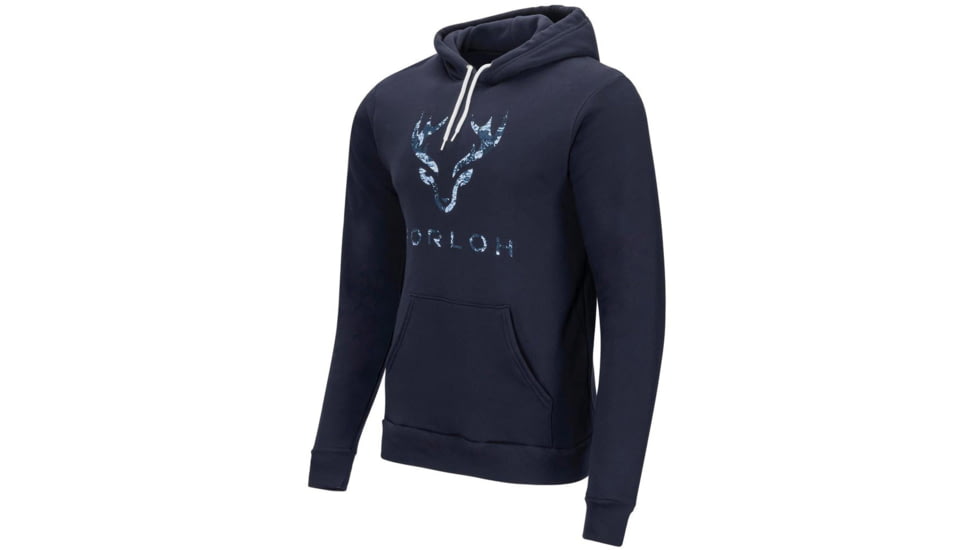 Forloh Unisex Hoodie, Navy/Sea Clear, Extra Small, 40721-NSC-XS