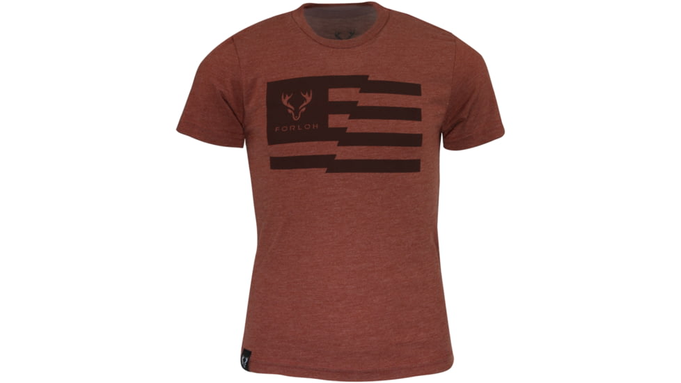 Forloh Youth T-Shirts, Brick, L, 30731-B-L