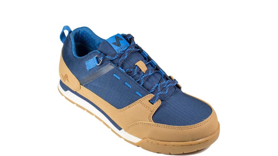 Forsake Banks Waterproof Casual Shoe - Mens-Brown/Navy-Medium-9
