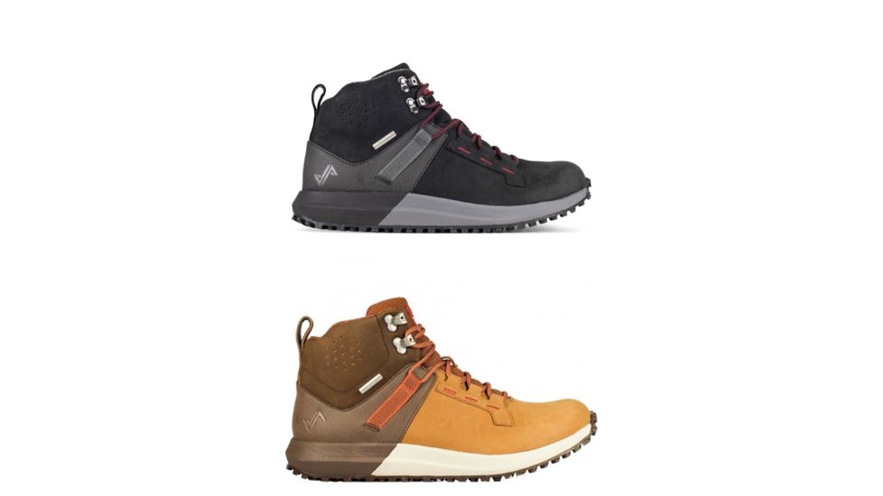Forsake Range High Hiking Boots - Men's, Black, Brown/Tan