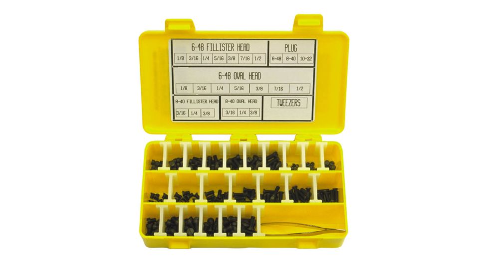 Forster Gun Screws, assortment, 23 dozen, boxed GSA200