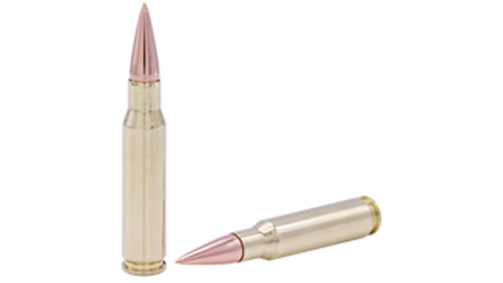 Fort Scott Munitions .308 Win 150 Grain CNC Machined Copper Brass Rifle Ammo, 20 Rounds, 308-150-SCV