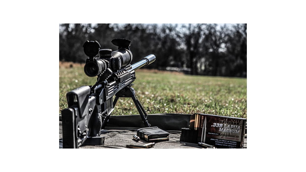 Fort Scott Munitions 338 Lapua Magnum 250 Grain Centerfire Rifle Ammo, 20 Rounds, 338-250-SBV1