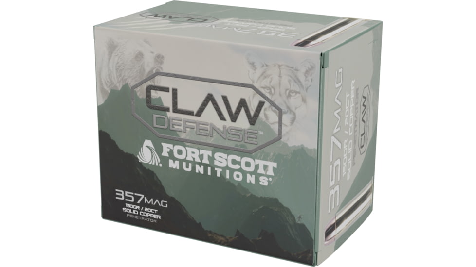 Fort Scott Munitions 357 Magnum 150 grain Wadcutter Brass Cased Pistol Ammunition