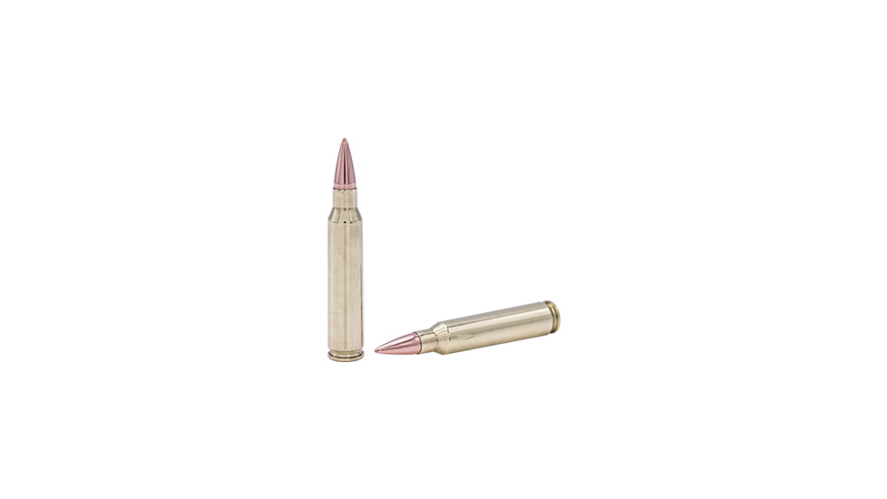 Fort Scott Munitions 5.56 NATO Copper 62 Grain Centerfire Rifle Ammo, 20 Rounds, 556-062-SCV1