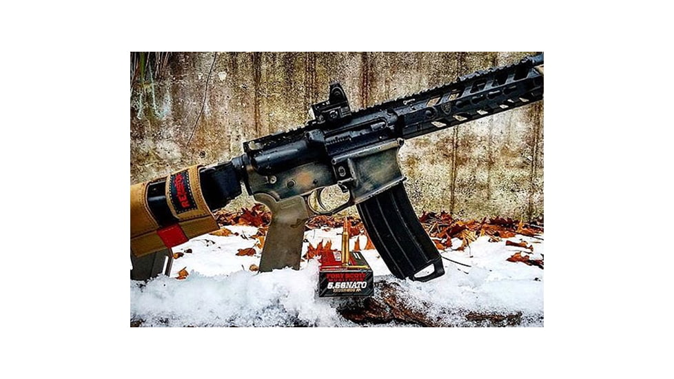 Fort Scott Munitions 5.56 NATO Copper 62 Grain Centerfire Rifle Ammo, 20 Rounds, 556-062-SCV1