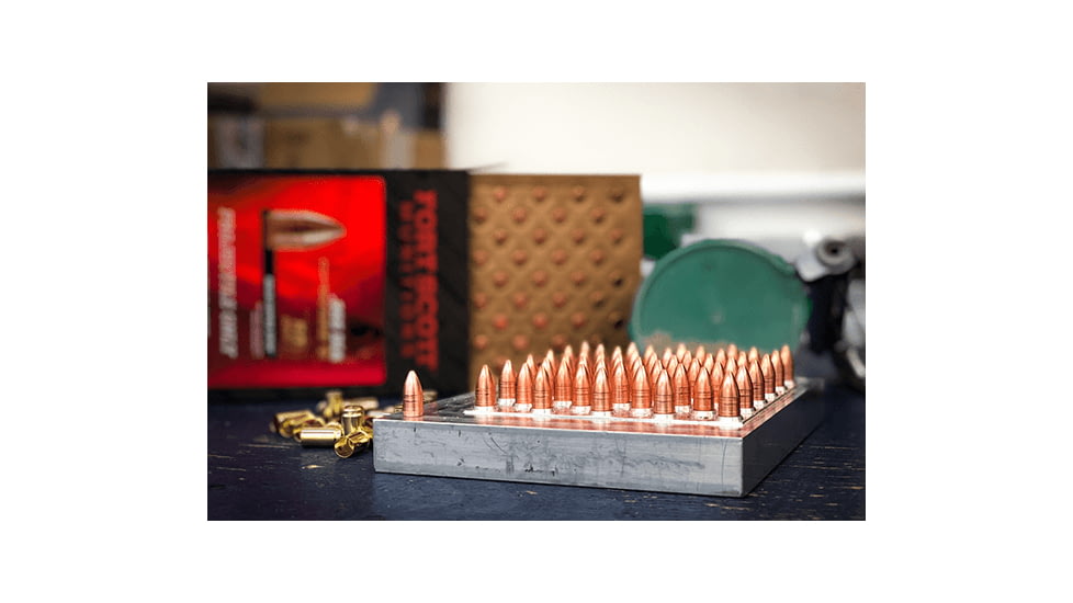 Fort Scott Munitions Projectile Pistol Bullets, .355 Caliber, 125 gr, CNC Machined Copper, 50 Bullets, .355-115-SCP