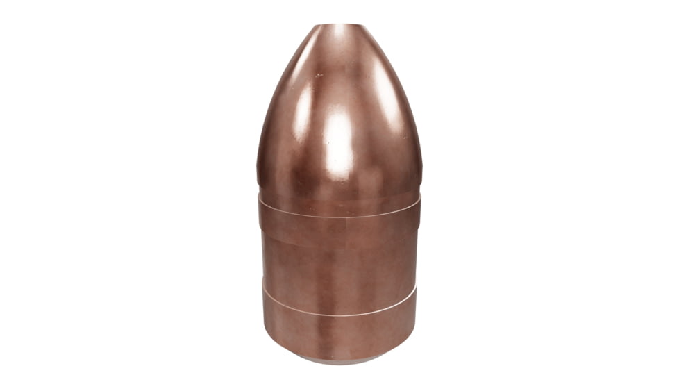 Fort Scott Munitions Projectile Pistol Bullets, .357 Caliber, 125 gr, CNC Machined Copper, 50 Bullets, .357-125-SCP