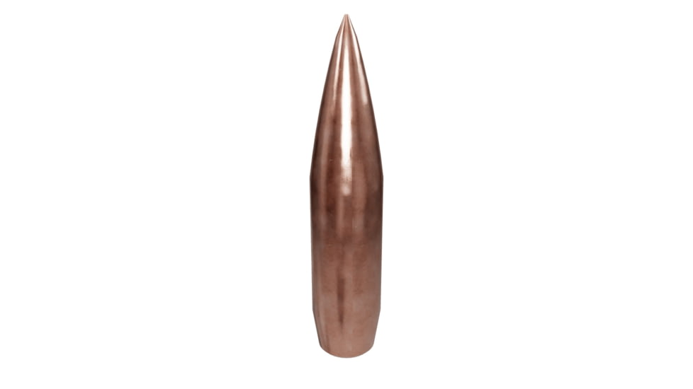 Fort Scott Munitions Projectile Rifle Bullets, .225 Caliber, 70 gr, CNC Machined Copper, 50 Bullets, .224-070-SCP2