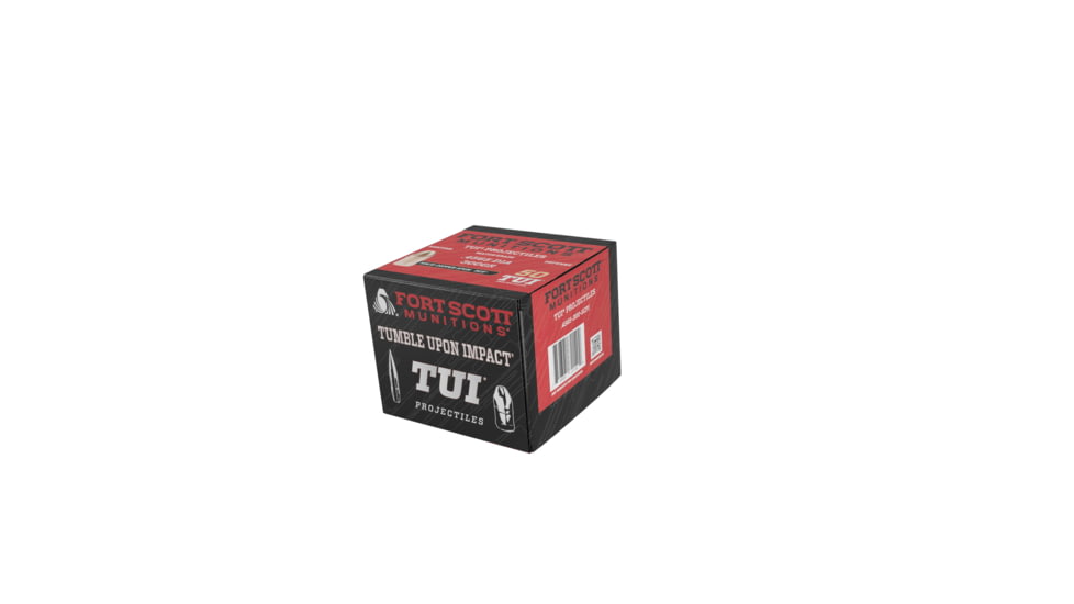 Fort Scott Munitions Smooth Cannelure Projectile Rifle Bullets, .308 Caliber, 175 gr, CNC Machined Copper, 50 Bullets, .4565-300-SCP1