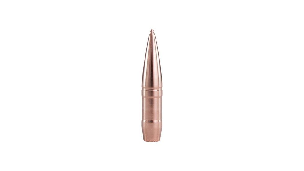 Fort Scott Munitions Wide Cannelure Projectile Rifle Bullets, .264 Caliber, 123 gr, CNC Machined Copper, 50 Bullets, .264-123-SCP1