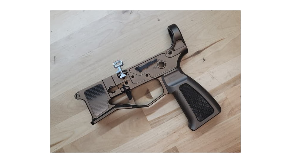 Fortis Manufacturing AR-15 Enhanced Stainless Steel Bolt Catch Nitride, Black, AR15-EBC-SS-BN