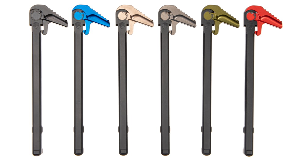 Fortis Manufacturing Clutch Charging Handle, AR 10, 7.62mm, Right Handed, Black Anodize, CH-762-CLUTCH-RH