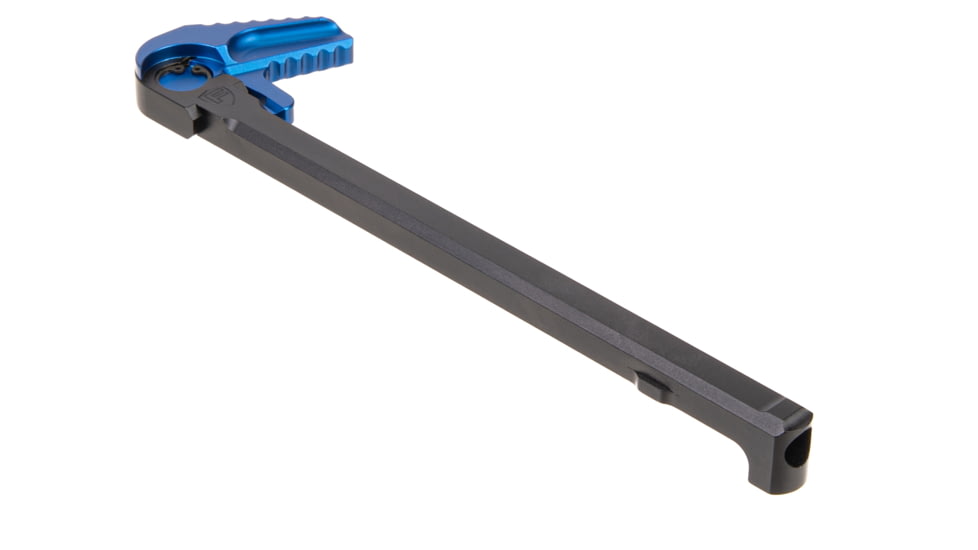 Fortis Manufacturing Clutch Charging Handle, AR 10, 7.62mm, Right Handed, Blue Anodize, CH-762-CLUTCH-RH-BLU