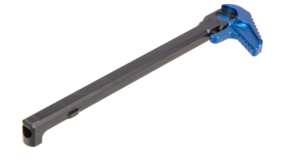Fortis Manufacturing Clutch Charging Handle, AR 10, 7.62mm, Right Handed, Blue Anodize, CH-762-CLUTCH-RH-BLU