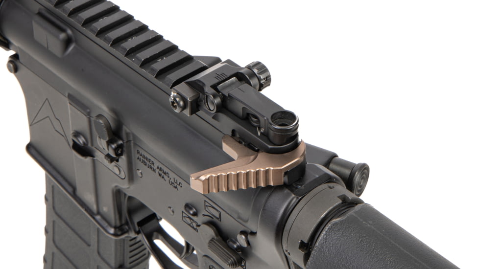 Fortis Manufacturing Clutch Charging Handle, AR 10, 7.62mm, Right Handed, Fde Anodize, CH-762-CLUTCH-RH-FDE