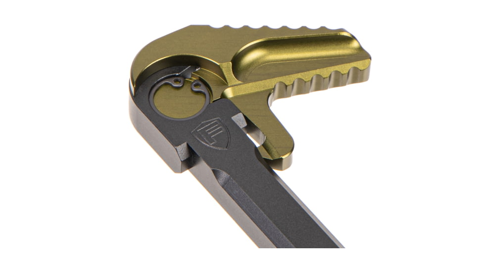 Fortis Manufacturing Clutch Charging Handle, AR 10, 7.62mm, Right Handed, Odg Anodize, CH-762-CLUTCH-RH-ODG