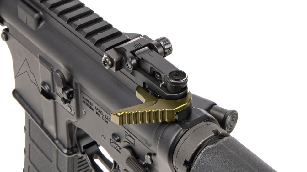 Fortis Manufacturing Clutch Charging Handle, AR 10, 7.62mm, Right Handed, Odg Anodize, CH-762-CLUTCH-RH-ODG