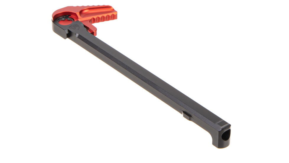 Fortis Manufacturing Clutch Charging Handle, AR 10, 7.62mm, Right Handed, Red Anodize, CH-762-CLUTCH-RH-RED