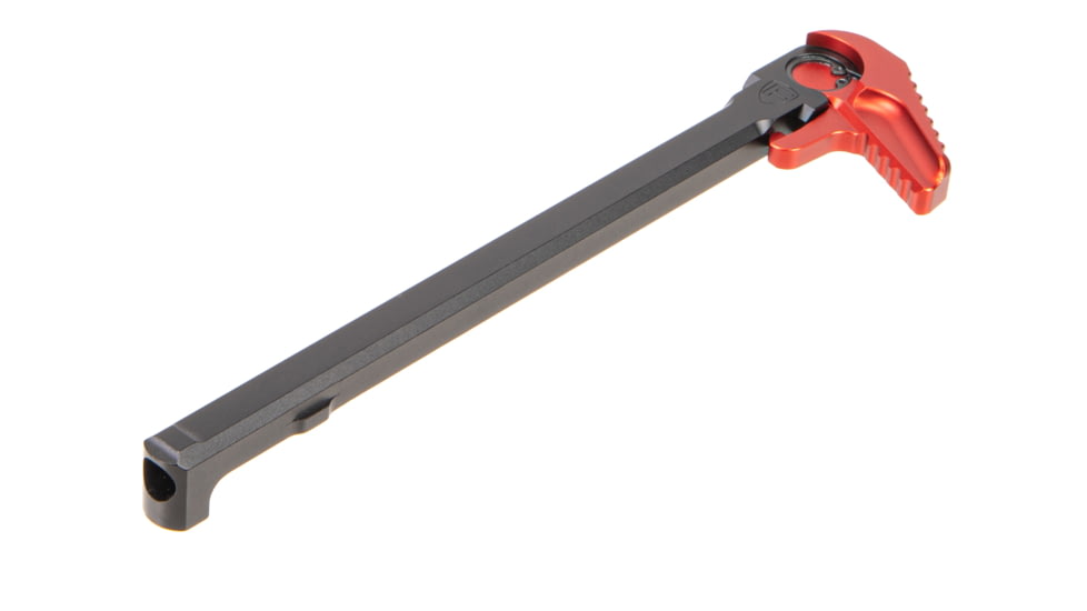 Fortis Manufacturing Clutch Charging Handle, AR 10, 7.62mm, Right Handed, Red Anodize, CH-762-CLUTCH-RH-RED