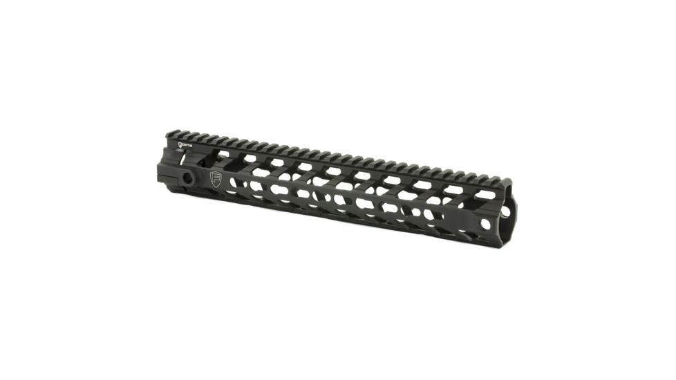 Fortis Manufacturing Continuous Picatinny Top Rail 12 Inch REV II Free Float Rail System, Black, 12 Inch, FORTREV-II-12