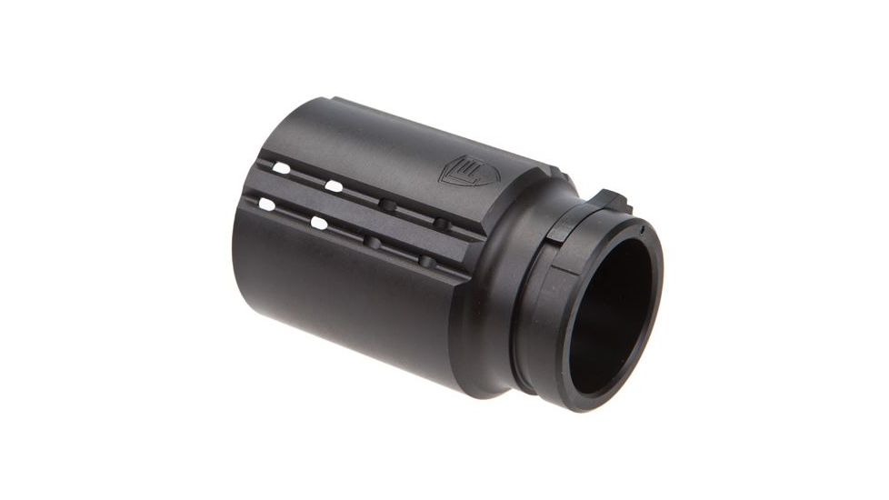 Fortis Manufacturing Control Shield Muzzle Device, Black 556-CONT-BLK