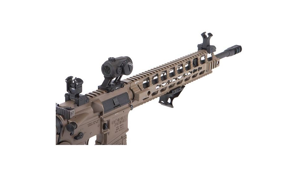 Fortis Manufacturing F1 Optics Mount - Absolute Co-Witness, Black F1-OPT-ABSOLUTE