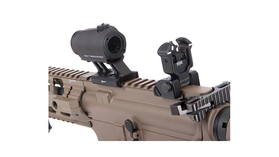 Fortis Manufacturing F1 Optics Mount - Absolute Co-Witness, Black F1-OPT-ABSOLUTE