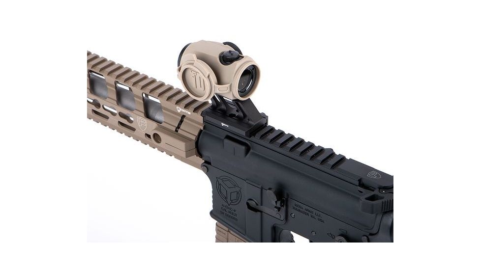 Fortis Manufacturing F1TM Optics Mount - Lower 1/3, Black F1-OPT-LOWER1/3