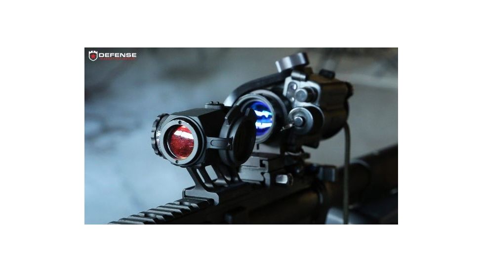 Fortis Manufacturing F1TM Optics Mount - Lower 1/3, Black F1-OPT-LOWER1/3