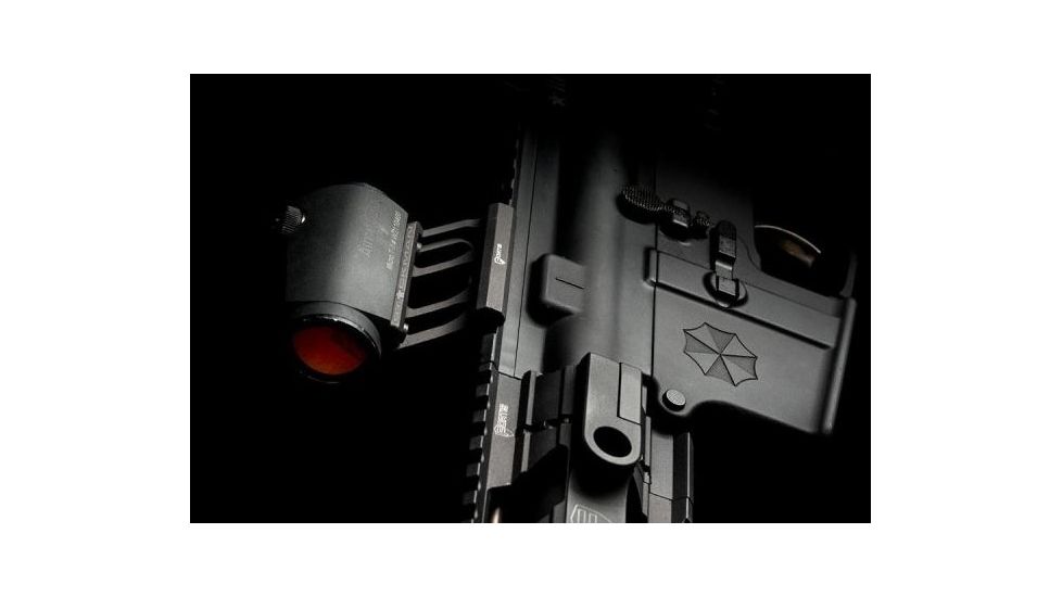Fortis Manufacturing F1TM Optics Mount - Lower 1/3, Black F1-OPT-LOWER1/3