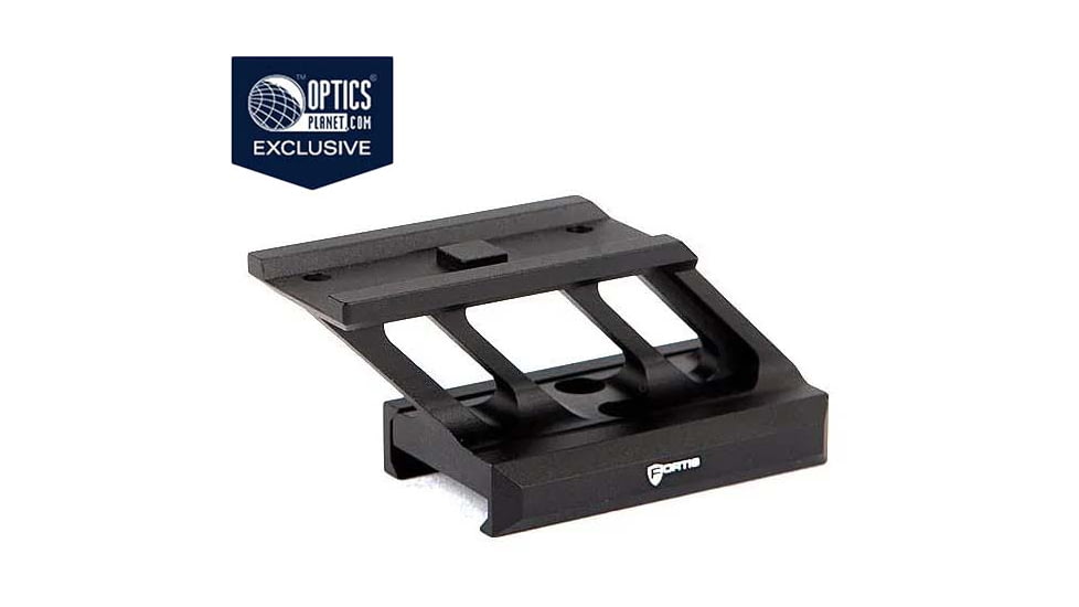 Fortis Manufacturing F1TM Optics Mount - Lower 1/3, Black F1-OPT-LOWER1/3