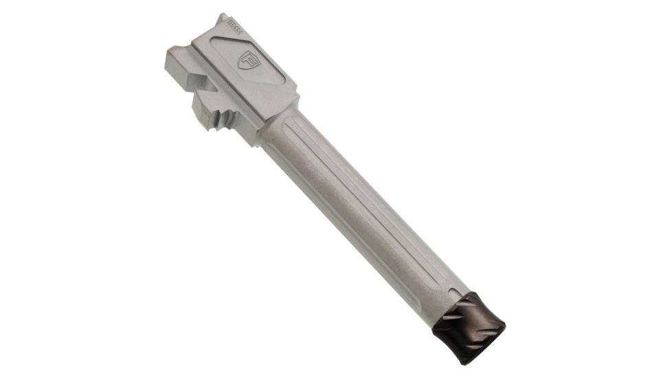 Fortis Manufacturing Glock Match Grade Barrel Threaded, 19 with Lone Rifling, Grey, FM-G19-TB-MDC