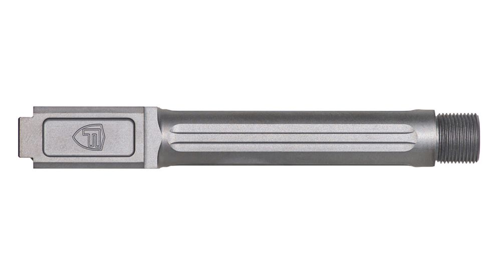 Fortis Manufacturing Glock Match Grade Barrel Threaded, 19 with Lone Rifling, Grey, FM-G19-TB-MDC