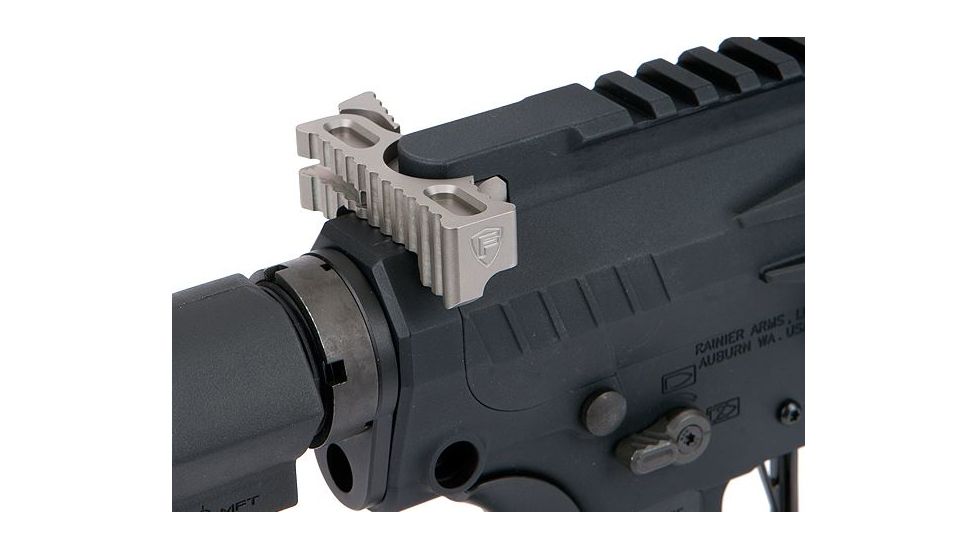 Fortis Manufacturing Hammer AR10 Charging Handle, Gray 762-HAMMER-GREY, EDEMO1